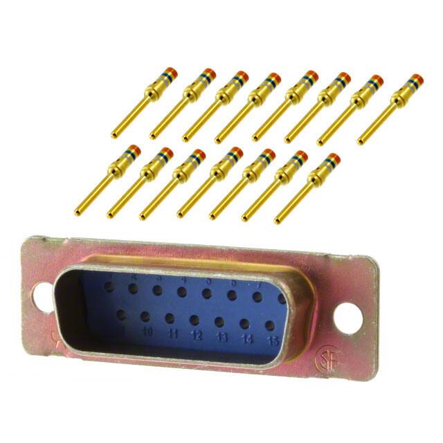 205558-2 CONN D-SUB PLUG 15POS CRIMP