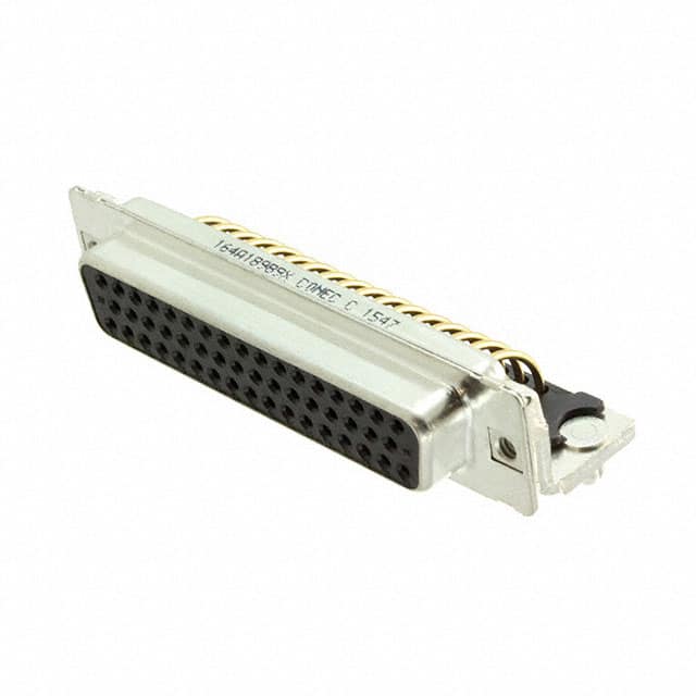 164A18989X CONN D-SUB RCPT 50POS R/A SLDR