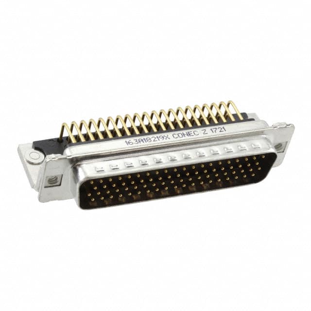 163A18219X CONN D-SUB HD PLUG 78P R/A SLDR