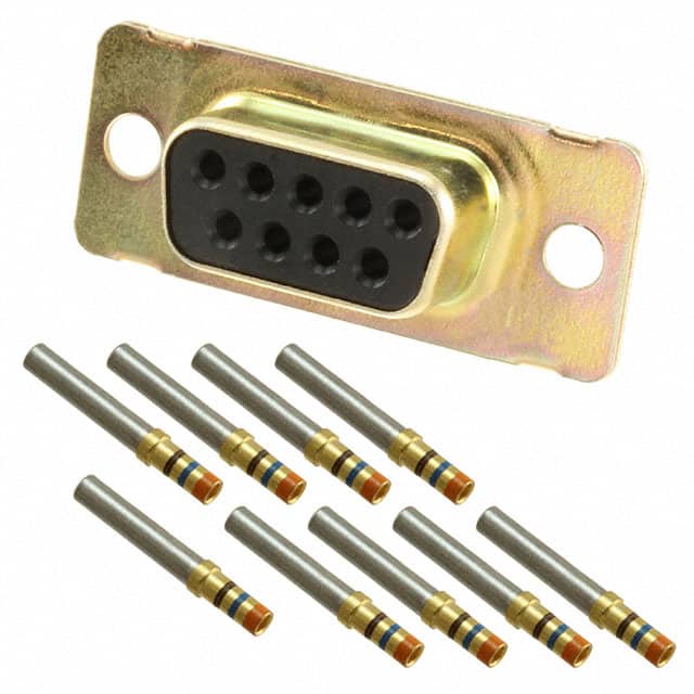 1757820-6 CONN D-SUB RCPT 9POS CRIMP