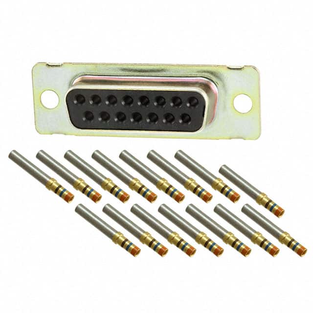 1757820-7 CONN D-SUB RCPT 15POS CRIMP