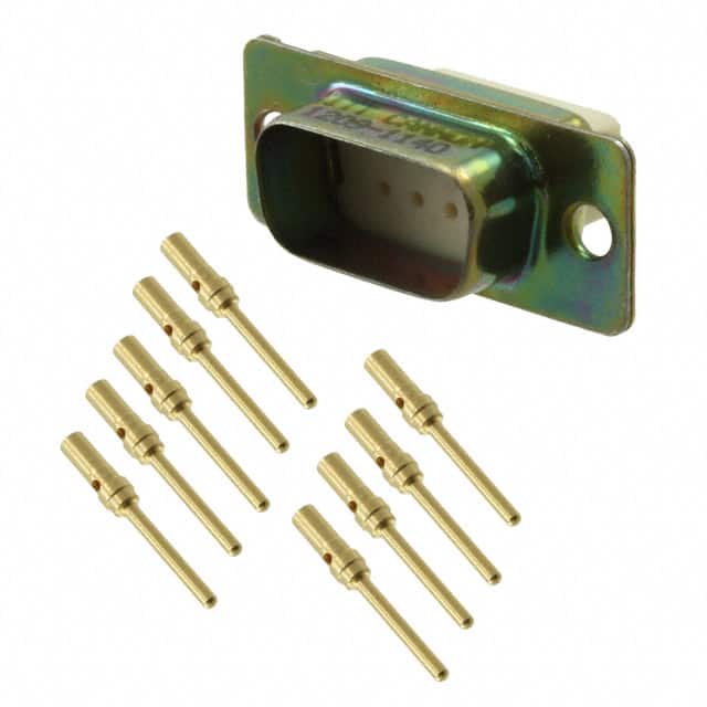 DEMA-9P CONN D-SUB PLUG 9P PNL MT CRIMP