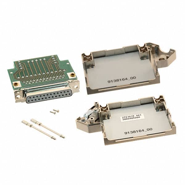2761619 CONN D-SUB RCPT 25POS TERM BLK