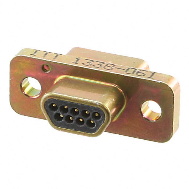MDM-9PSB CONN MICRO-D PLUG 9POS PNL MNT