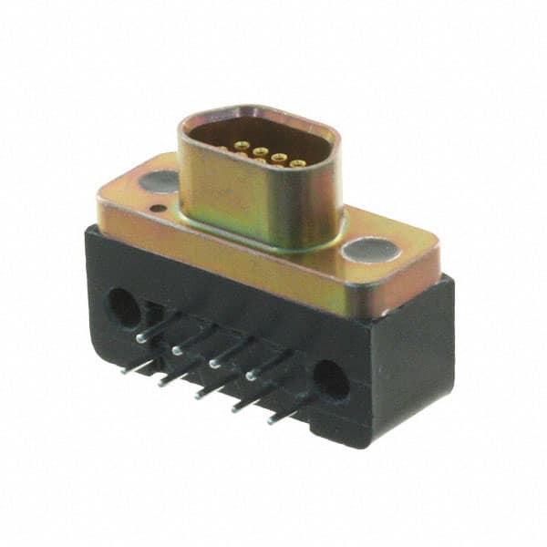 MDM-9SCBR CONN MICRO-D RCPT 9POS R/A SLDR