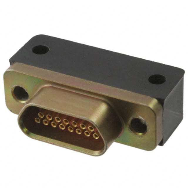 MDM-15SCBR CONN MICRO-D RCPT 15POS R/A SLDR