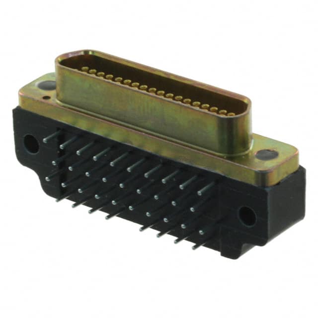MDM-37SCBR CONN MICRO-D RCPT 37POS R/A SLDR