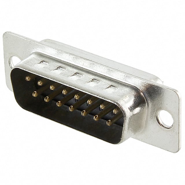 A-DS 15 LL/Z CONN D-SUB PLUG 15POS SLDR CUP