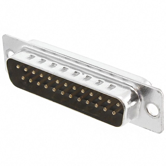 A-DS 25 LL/Z CONN D-SUB PLUG 25POS SLDR CUP