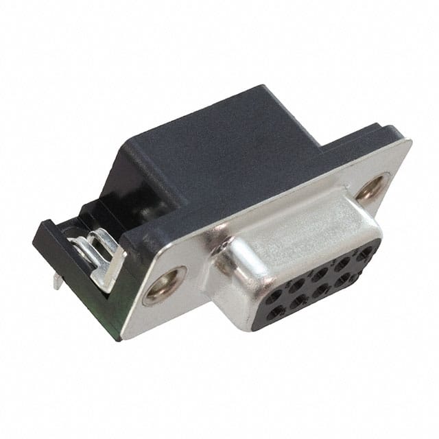 DE09-SL-24 CONN D-SUB RCPT 9POS R/A SLDR