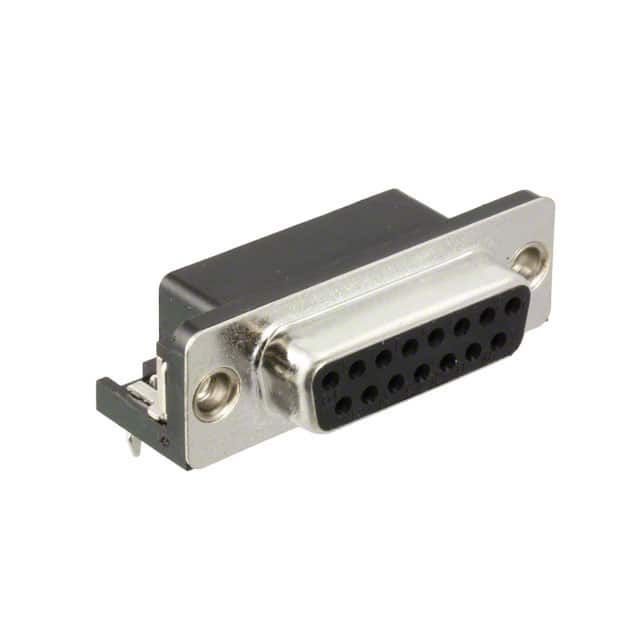 A-DF 15 A/KG-T4S CONN D-SUB RCPT 15POS R/A SLDR