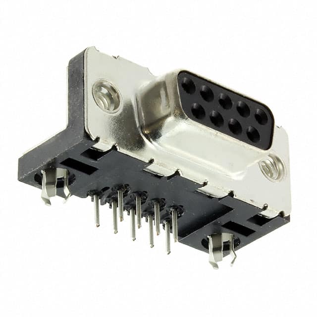 LD09S33E4GX00LF CONN D-SUB RCPT 9POS R/A SLDR