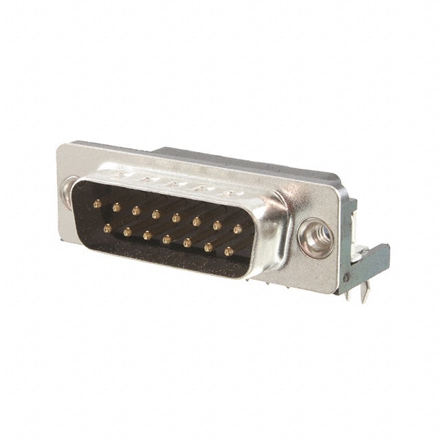 DA15-PL-24 CONN D-SUB PLUG 15POS R/A SLDR
