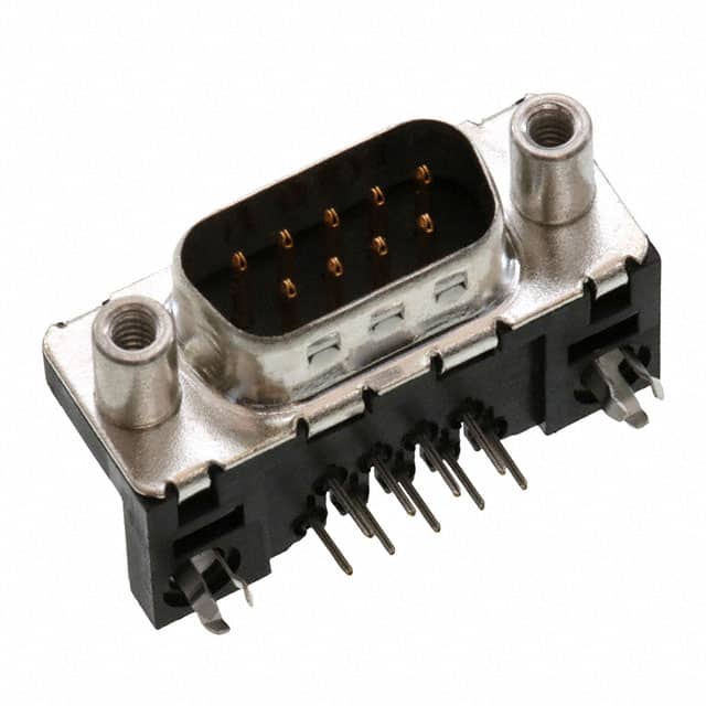 ID09P33E4GV00LF CONN D-SUB PLUG 9POS R/A SLDR