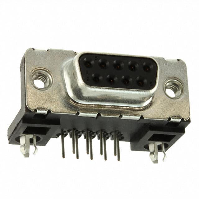 LD09S13A4GX00LF CONN D-SUB RCPT 9POS R/A SLDR