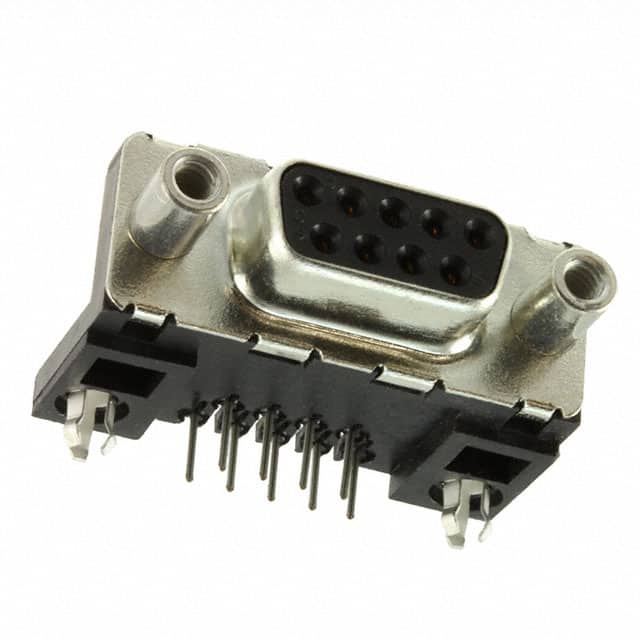 LD09S13A4GV00LF CONN D-SUB RCPT 9POS R/A SLDR
