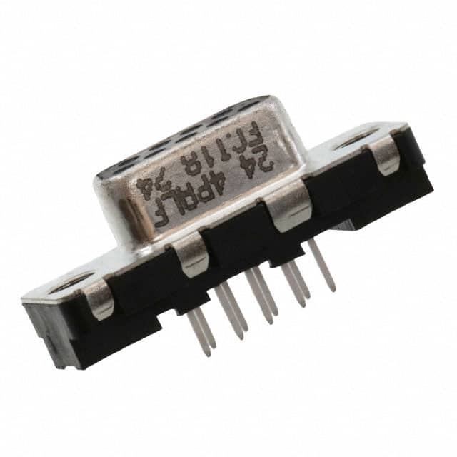 D09S24A4PA00LF CONN D-SUB RCPT 9POS VERT SLDR