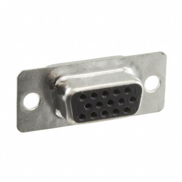 L77HDE15S CONN D-SUB HD RCPT 15P SLDR CUP