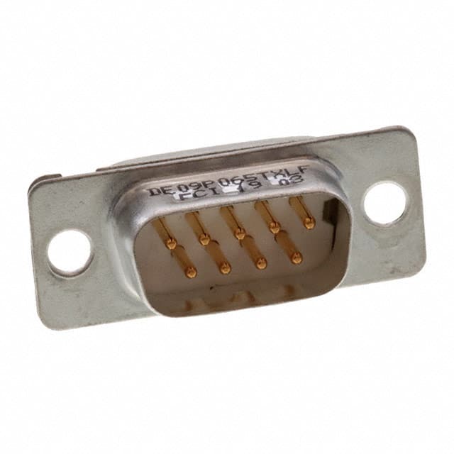 DE09P065TXLF CONN D-SUB PLUG 9POS SLDR CUP