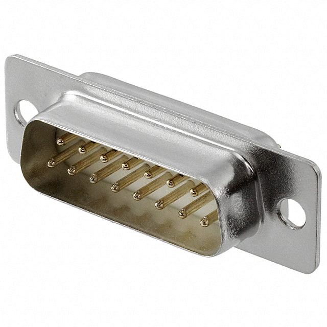 40-9715M CONN D-SUB PLUG 15POS SLDR CUP