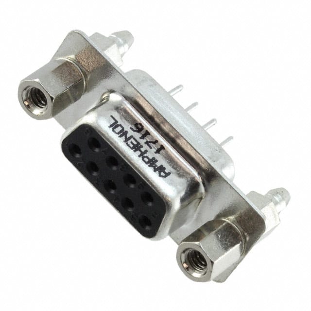 L77SDEH09SOL2RM8 CONN D-SUB RCPT 9POS VERT SLDR