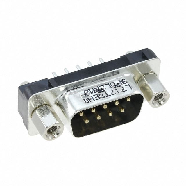 L717TSEH09POL2RM8 CONN D-SUB PLUG 9POS VERT SLDR
