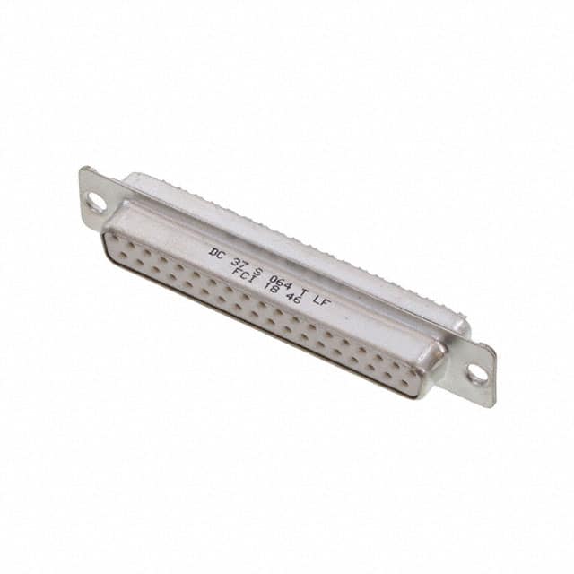 DC37S064TLF CONN D-SUB RCPT 37POS SLDR CUP