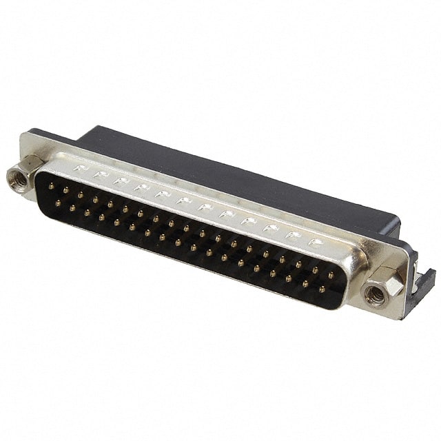 A-DS 37 A/KG-T2S CONN D-SUB PLUG 37POS R/A SLDR