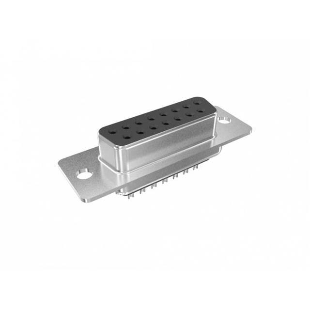 NFD17A15SB2E1BA D-SUB, 15 PIN SOCKET, VERTICAL,
