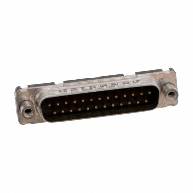 LD25P24A4GV00LF CONN D-SUB PLUG 25POS VERT SLDR