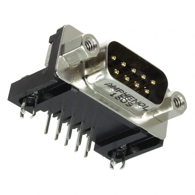 L717SDE09PA4CH4F CONN D-SUB PLUG 9POS R/A SLDR