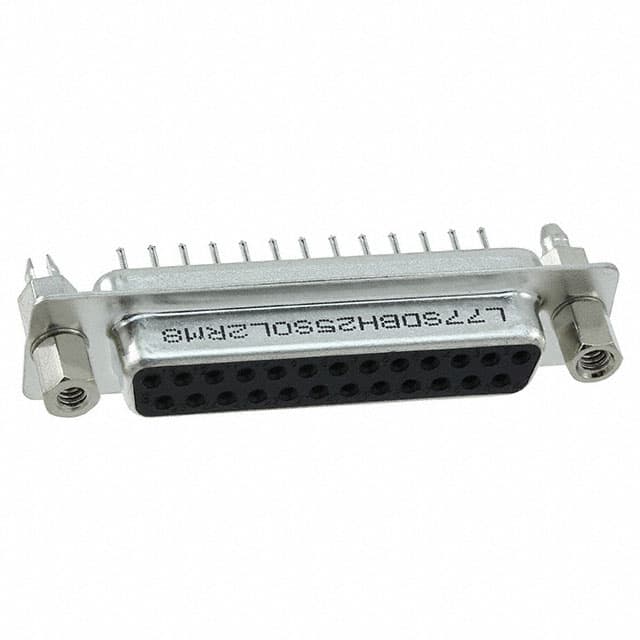 L77SDBH25SOL2RM8 CONN D-SUB RCPT 25POS VERT SLDR