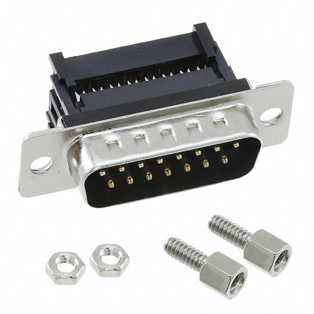 400M0-15-1-00 CONN D-SUB PLUG 15POS IDC