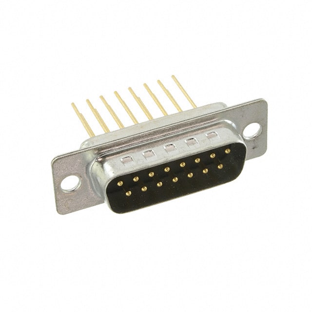 DA15-PT-2 CONN D-SUB PLUG 15POS VERT WW