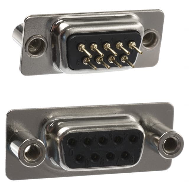 171-009-213R031 CONN D-SUB RCPT 9P PNL MNT SLDR