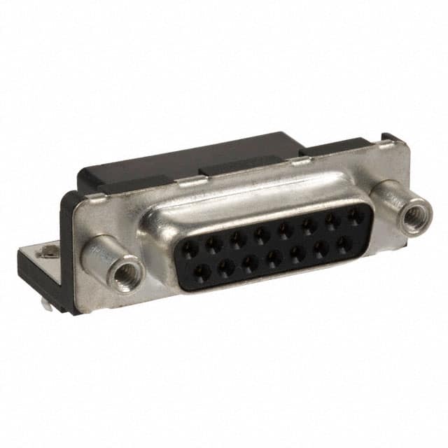 D15S13A4GV00LF CONN D-SUB RCPT 15POS R/A SLDR