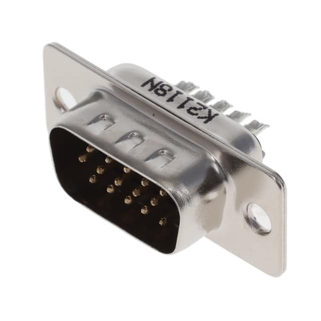 K86X-EA-15P CONN D-SUB HD PLUG 15POS VERT