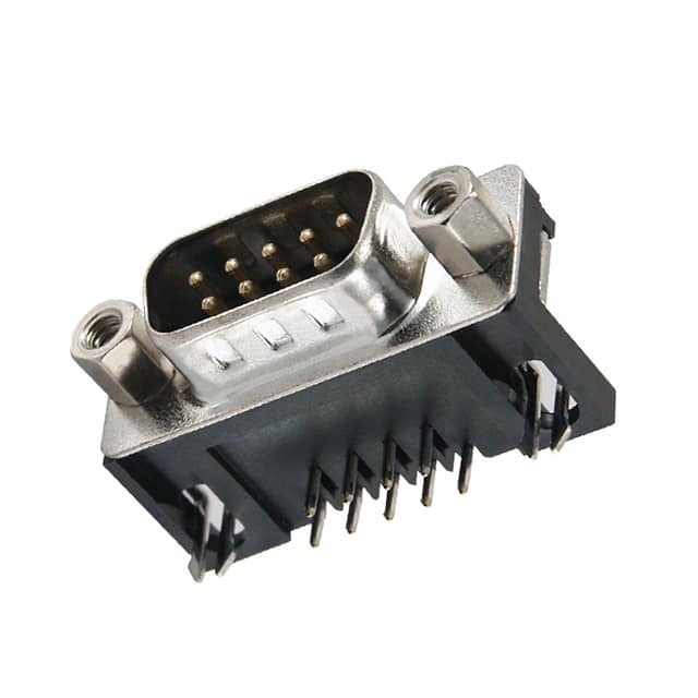 K22X-E9P-NJ30 CONN D-SUB PLUG 9POS R/A SLDR