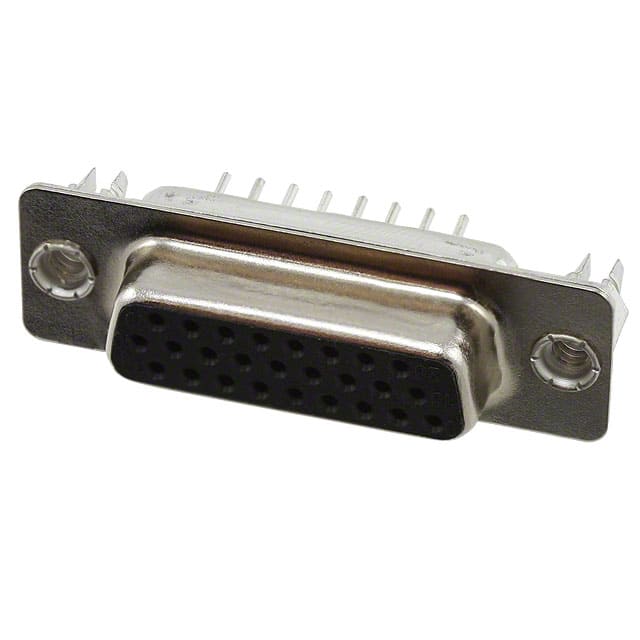 10090929-S264XLF CONN D-SUB HD RCPT 26P VERT SLDR