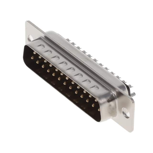 K85X-BA-25P CONN DSUB PLUG 25P VERT SLDR CUP