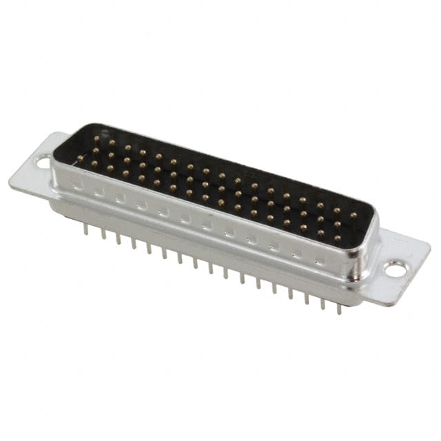 A-DS 50 PP/Z CONN D-SUB PLUG 50POS VERT SLDR