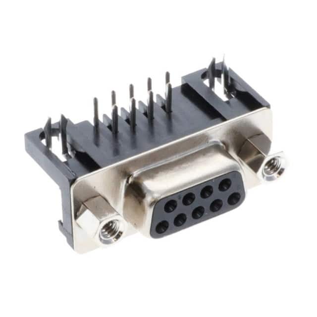 K22X-E9S-NJ CONN D-SUB RCPT 9POS R/A SLDR