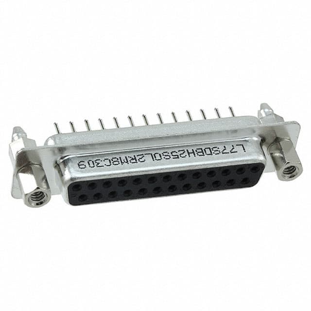 L77SDBH25SOL2RM8C309 CONN D-SUB RCPT 25POS VERT SLDR