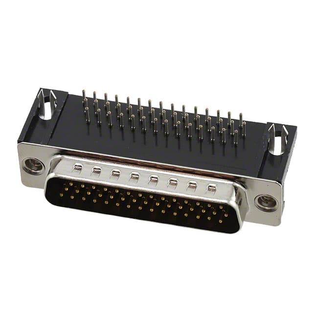 10090926-P444XLF CONN D-SUB HD PLUG 44P R/A SLDR