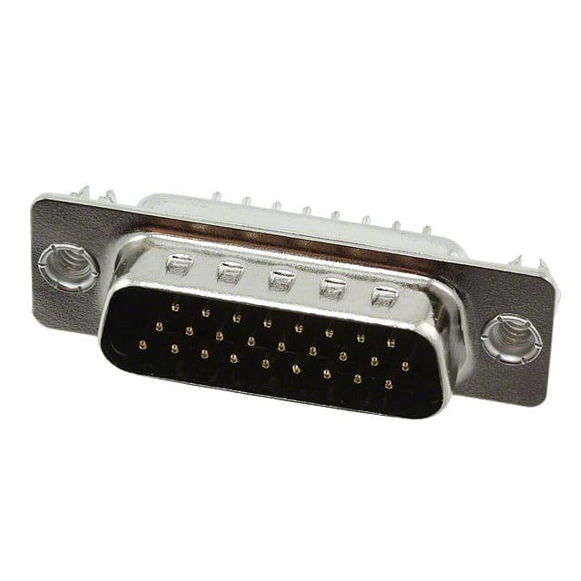 10090928-P264XLF CONN D-SUB HD PLUG 26P VERT SLDR