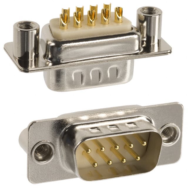 172-E09-103R021 CONN D-SUB PLUG 9POS PNL MNT