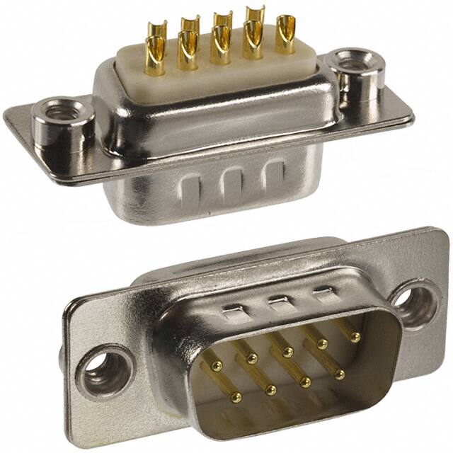 172-E09-103R011 CONN D-SUB PLUG 9POS PNL MNT