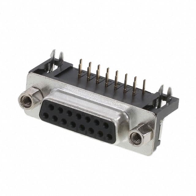 618015231121 CONN D-SUB RCPT 15POS R/A SLDR