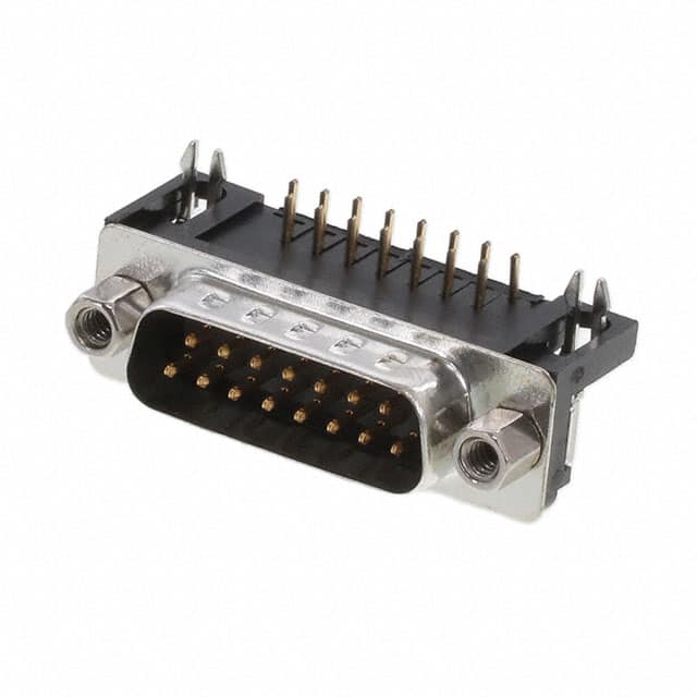 618015231221 CONN D-SUB PLUG 15POS R/A SLDR