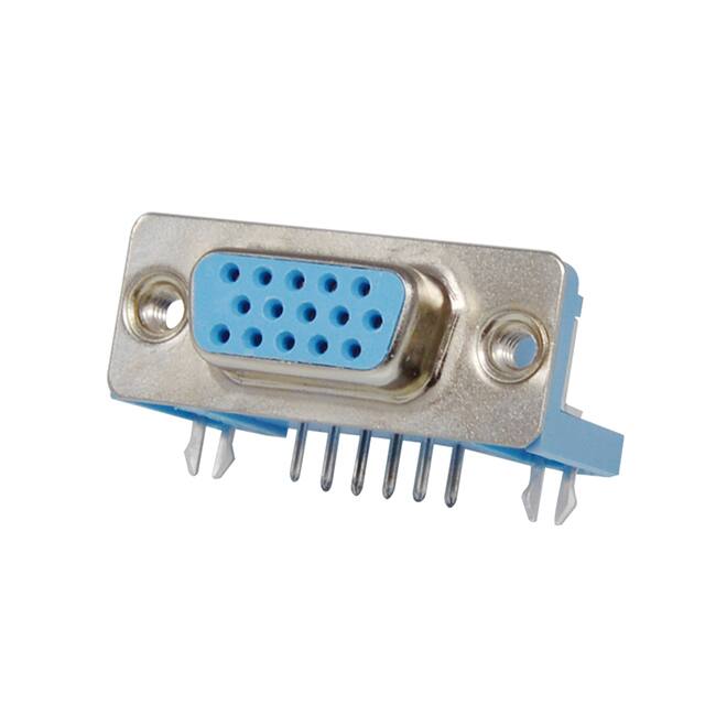 K66X-E15S-N-VESA CONN D-SUB HD RCPT 15P R/A SLDR